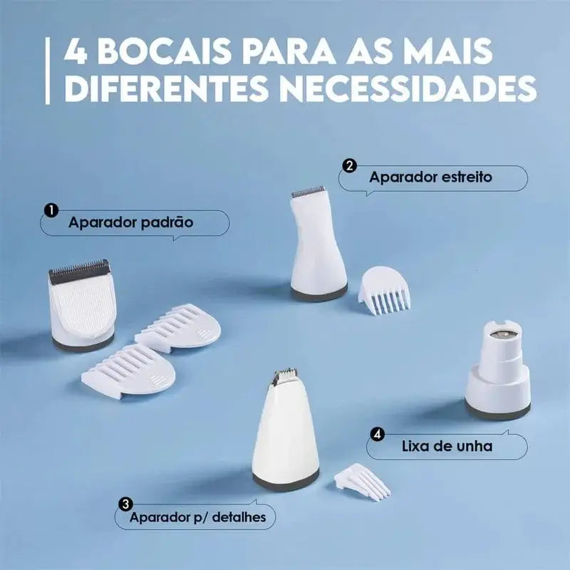 Aparador de pelos para cachorros lixa de unha